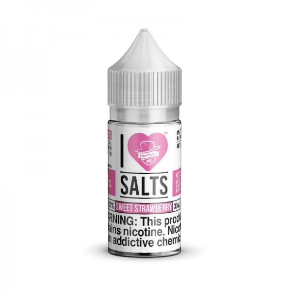 I Love Salts Sweet Strawberry 30ml Nic Salt Vape Juice
