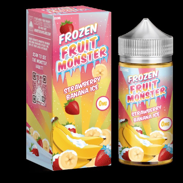 Frozen Fruit Monster Strawberry Banana 100ml Vape Juice