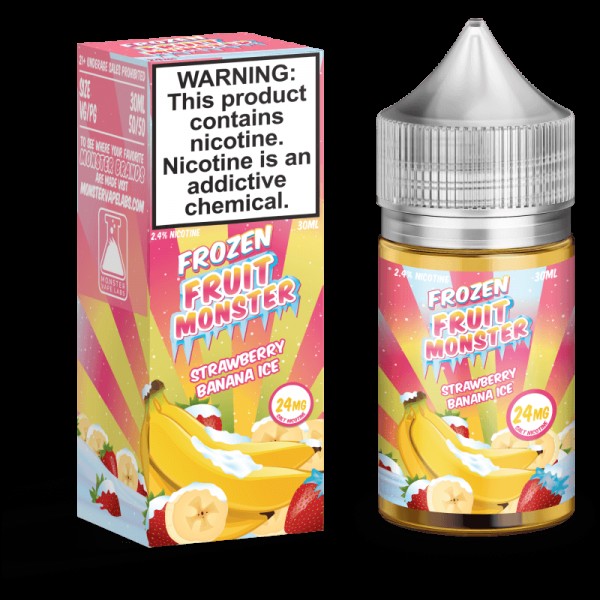 Frozen Fruit Monster Strawberry Banana 30ml Nic Salt Vape Juice