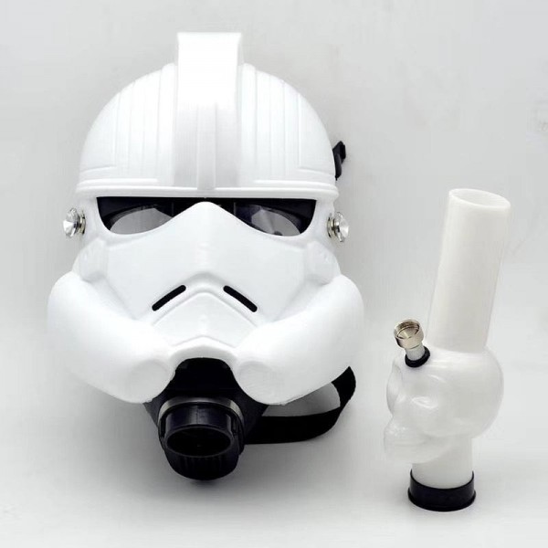 Storm Trooper Gas Mask Bong