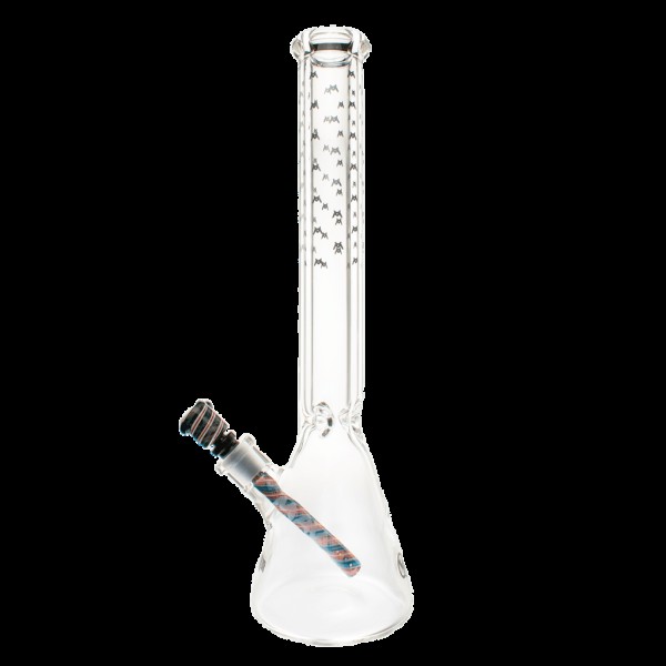 MAV Glass Bats All Over x WigWag 18" Beaker Bong