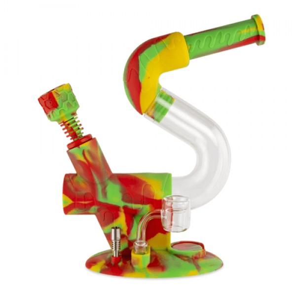 Ooze Swerve Silicone Water Pipe & Nectar Collector