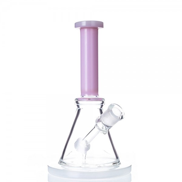 8" Triangular Bong w/ Built-In Downstem