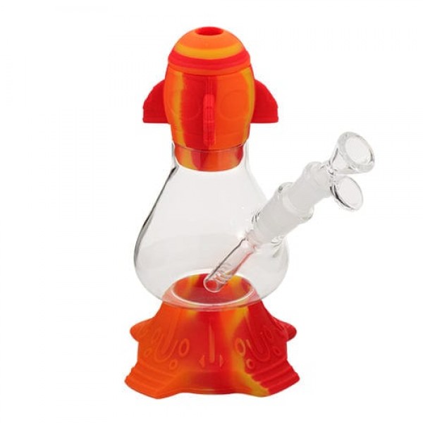 Rocket Silicone Beaker Bong