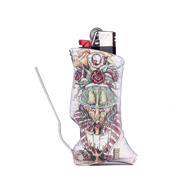 Toker Poker Lighter Multi-Tool Alice in Wonderland Series