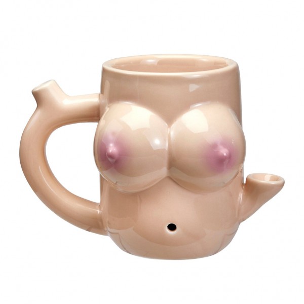 Novelty Wake n Bake Coffee Mug Pipe