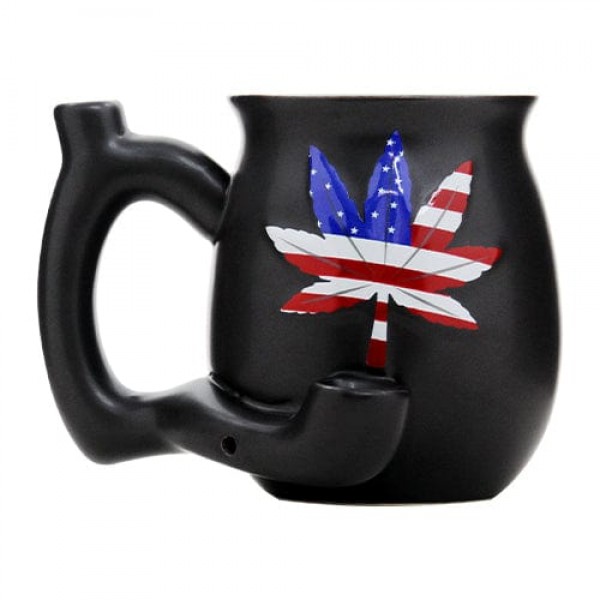 Novelty Wake n Bake Coffee Mug Pipe