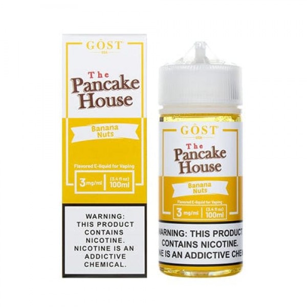 Pancake House Banana Nuts 100ml Vape Juice