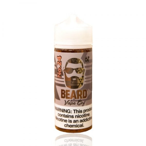 Beard Vape Co No. 24 Salted Caramel Malt 120ml Vape Juice