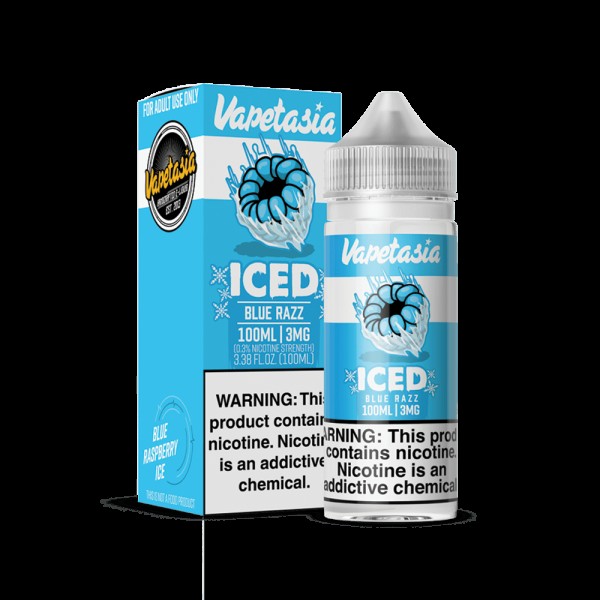 Vapetasia Killer Fruits ICED Blue Razz 100ml Vape Juice