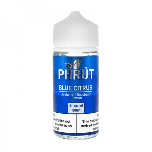 PHRUT Synthetics Blue Citrus 100ml TF Vape Juice