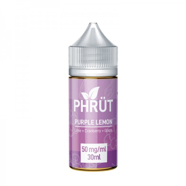 PHRUT Synthetics Salt Purple Lemon 30ml TF Nic Salt Vape Juice