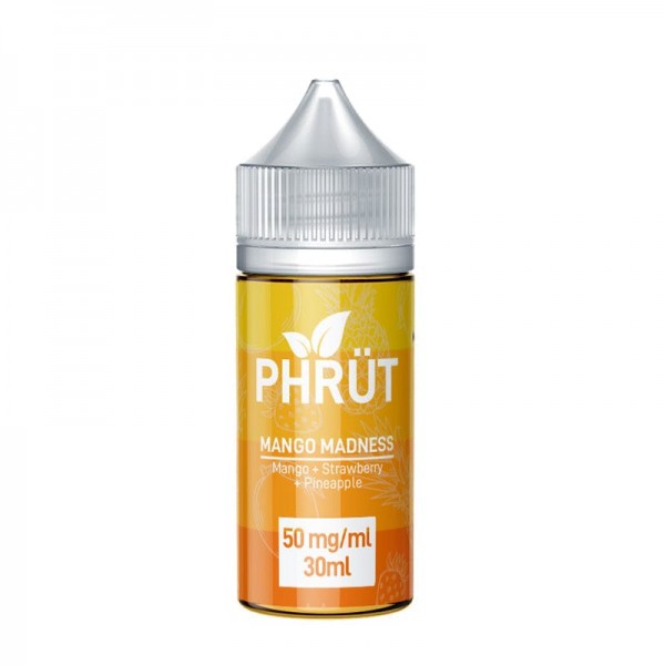 PHRUT Synthetics Salt Mango Madness 30ml TF Nic Salt Vape Juice