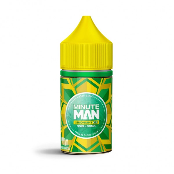 Minute Man Lemon Mint Ice 30ml Nic Salt Vape Juice