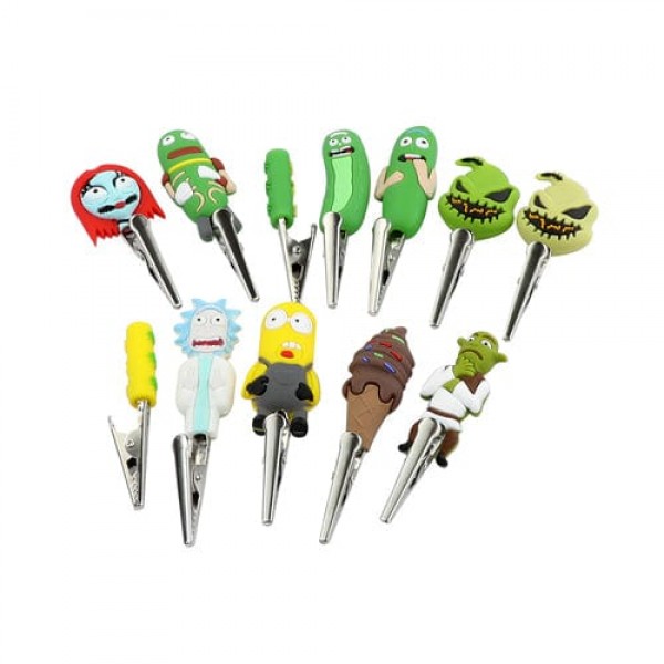 Silicone Character Roach Clip