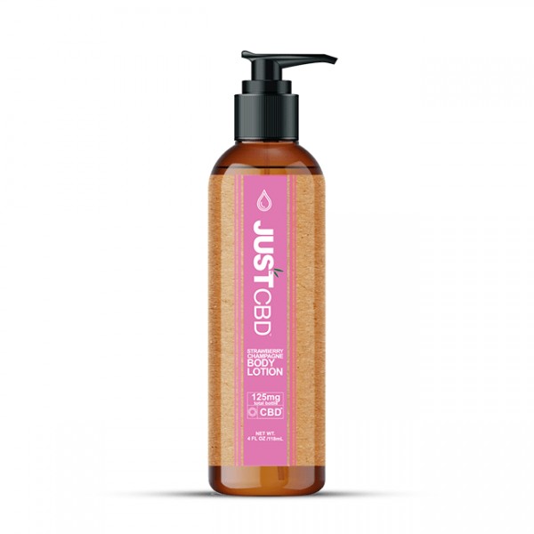 JustCBD 125mg CBD Body Lotion