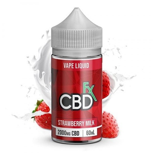 CBDfx Series Strawberry Milk 60ml Juice