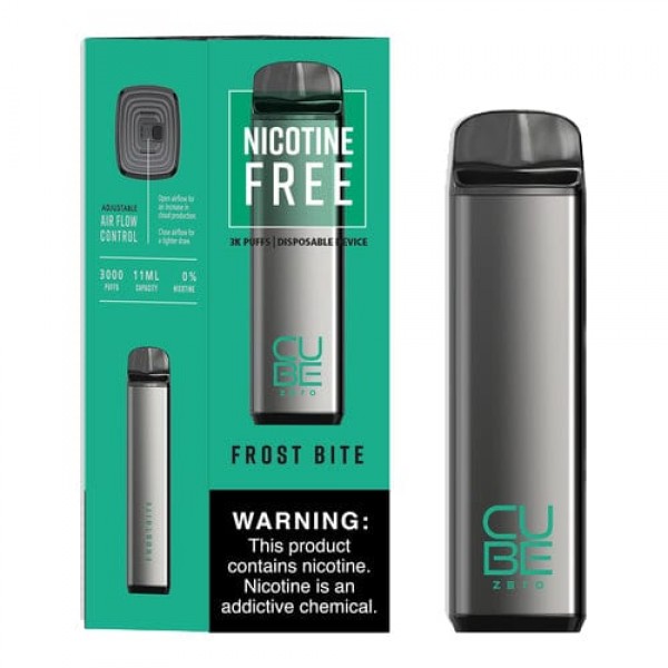 Vaportech Cube Zero 0mg Disposable Vape