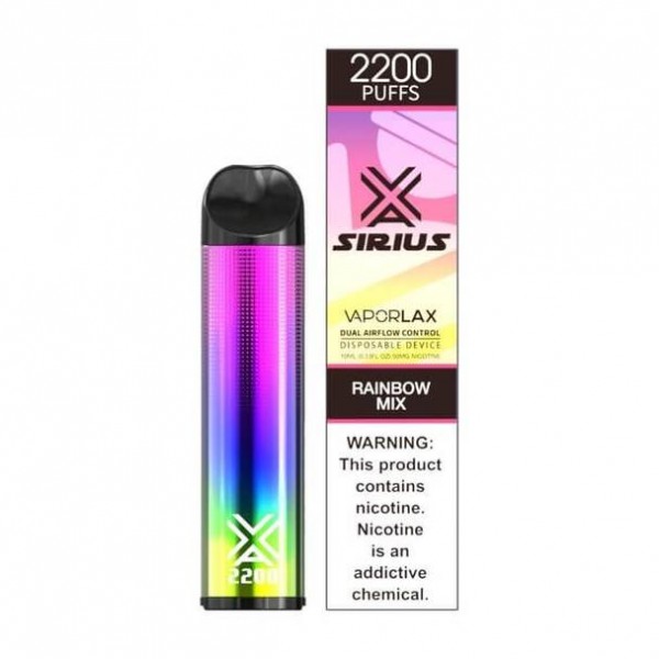 Vaporlax Sirius Disposable Vape