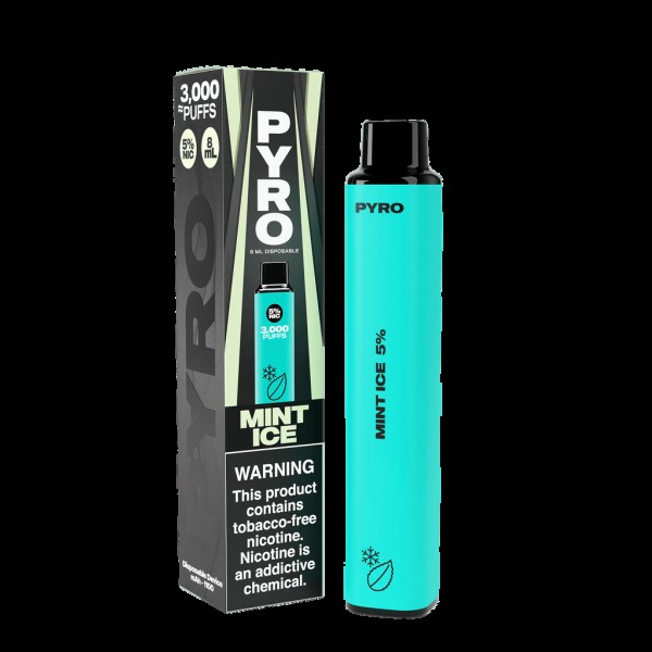 PYRO 3000 Disposable Vape - Mint Ice