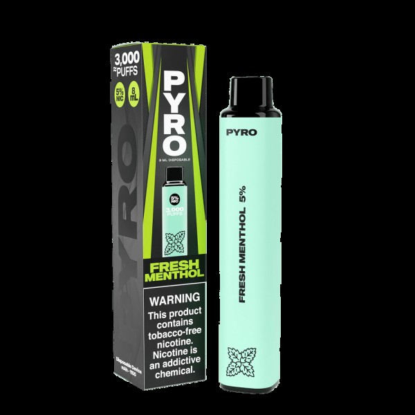 PYRO 3000 Disposable Vape (5%, 3000 Puffs)