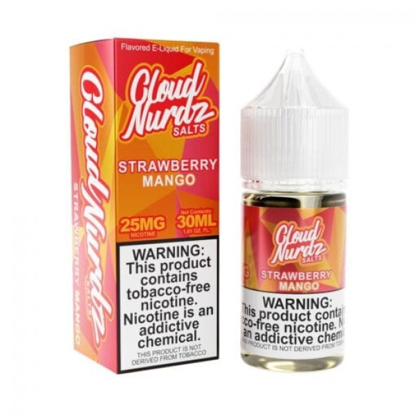 Strawberry Mango 30ml TF Nic Salt Vape Juice - Cloud Nurdz