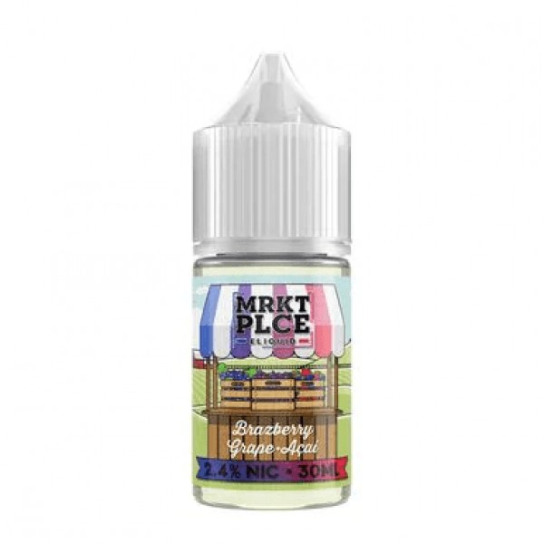 MRKT PLCE Brazzberry Grape Acai 30ml Nic Salt Vape Juice