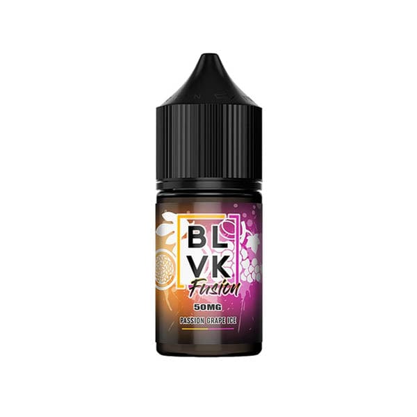 BLVK Fusion Salts Passion Grape Ice 30ml Nic Salt Vape Juice
