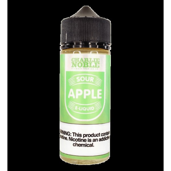 Charlie Noble Sour Apple 120ml Vape Juice