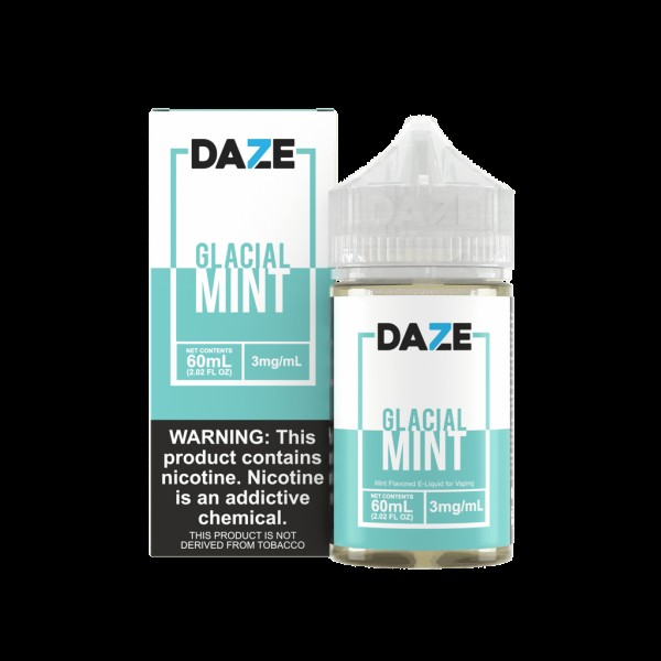 7 Daze Glacial Mint 60ml Vape Juice