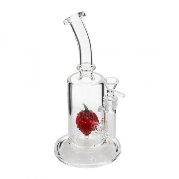 9" Glass Bong w/ Berry Perc