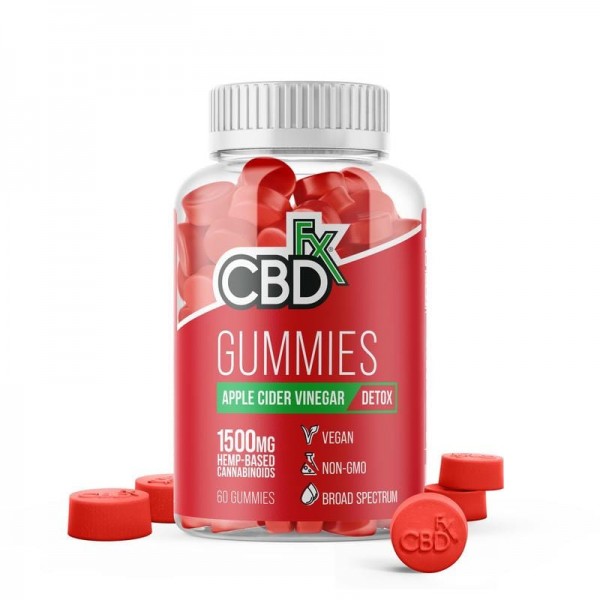 CBDfx Apple Cider Vinegar CBD Gummies