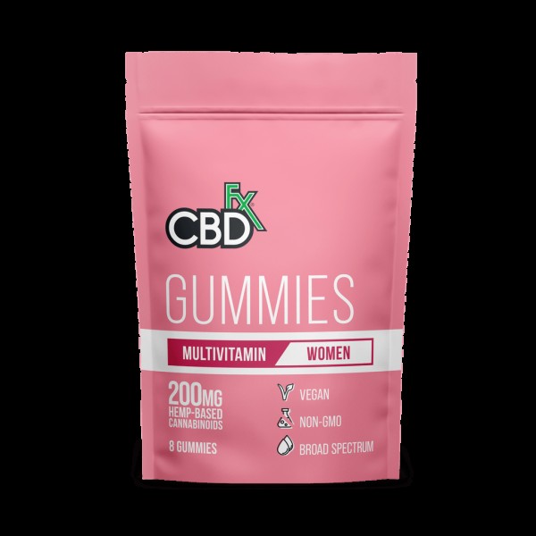 CBDfx Womens Multi-Vitamin CBD Gummies