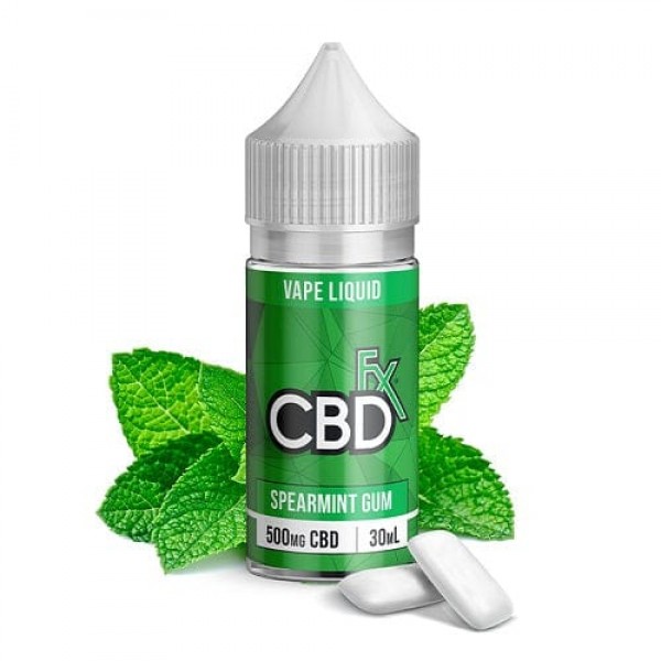 CBDfx Vape Series Spearmint Gum 30ml Vape Juice