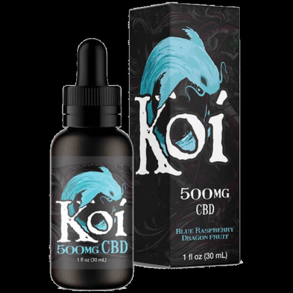 Blue Raspberry Dragon Fruit 30ml CBD Juice - Koi