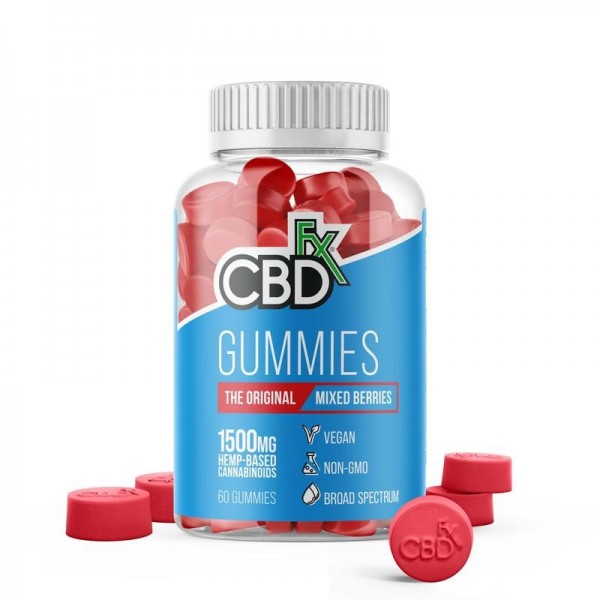 CBDfx Mixed Berry CBD Gummies