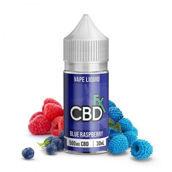 CBDfx Vape Series Blue Raspberry 30ml Juice