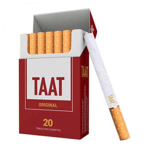 TAAT Zero Nicotine, Zero Tobacco Cigarettes