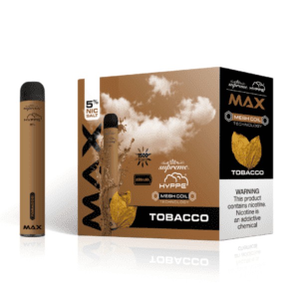 Hyppe Max Disposable Vape - Tobacco (5%, 1500 Puffs)