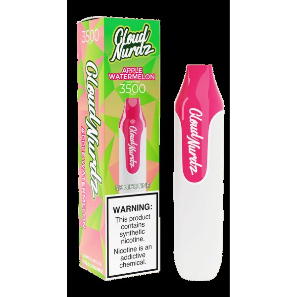 Cloud Nurdz Disposable Vape (2.5% / 5%, 3500 Puffs)