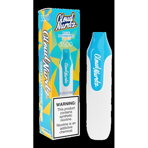 Cloud Nurdz Disposable Vape (2.5% / 5%, 3500 Puffs)