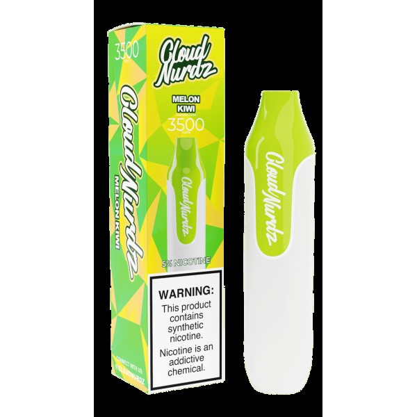 Cloud Nurdz Disposable Vape (2.5% / 5%, 3500 Puffs)