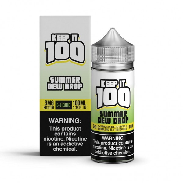 Keep It 100 Summer Dew Drop 100ml Vape Juice